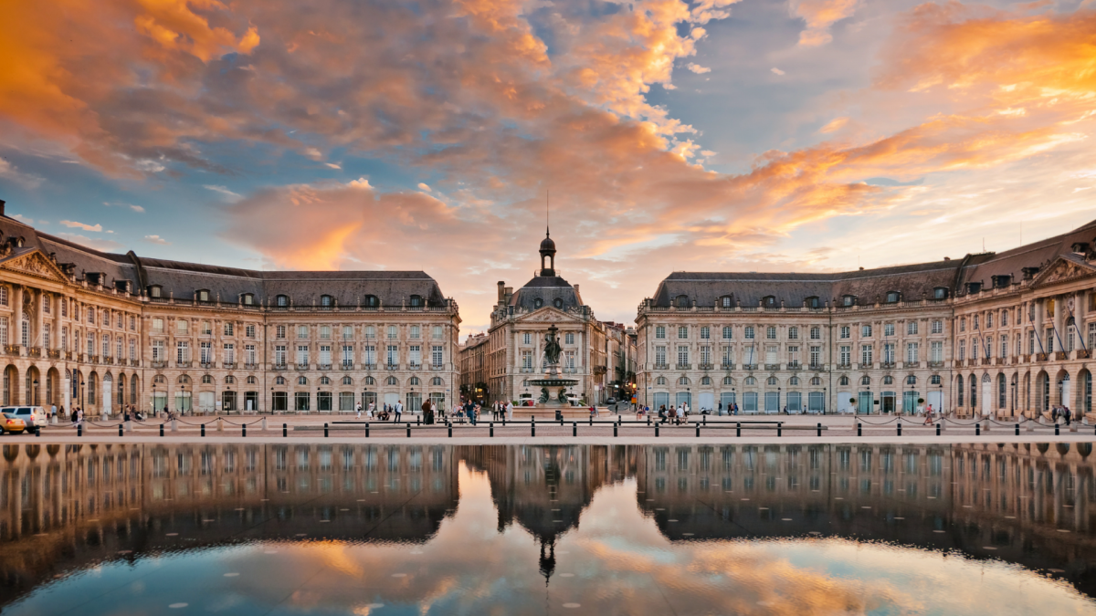 Bordeaux place de la bourse